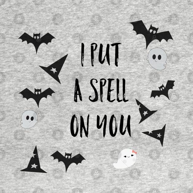 I put a spell on you, funny Halloween mask, Halloween nursery, cute Halloween by PrimeStore